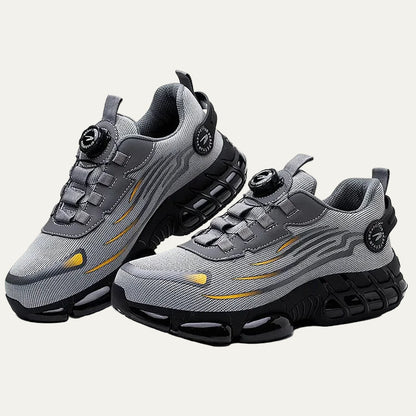 Men’s Futuristic Mesh Sneaker with Rotary Lacing System
