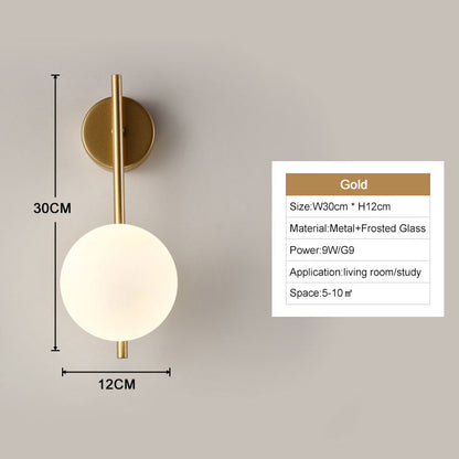 Bright LED Indoor Wall Sconce Lights for Home