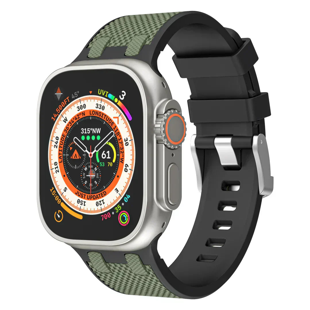 Colorful Silicone Apple Watch Band Strap