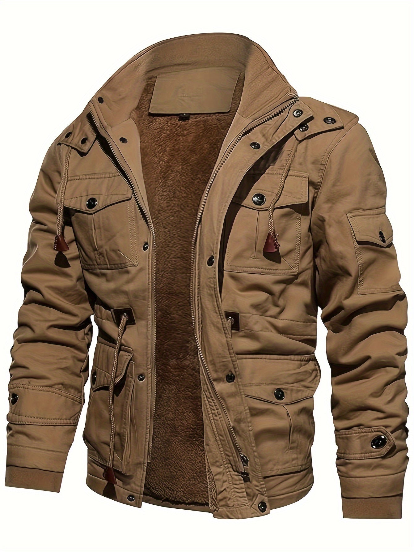 Warm Waterproof Men's Hoodie Jacket