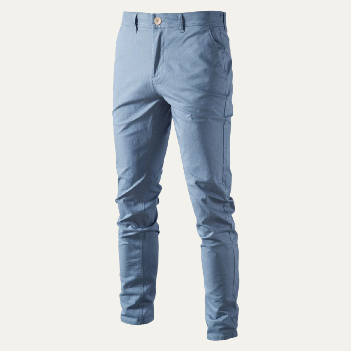 The Ludlow Men's Slim Fit Cotton Business Chino Trousers