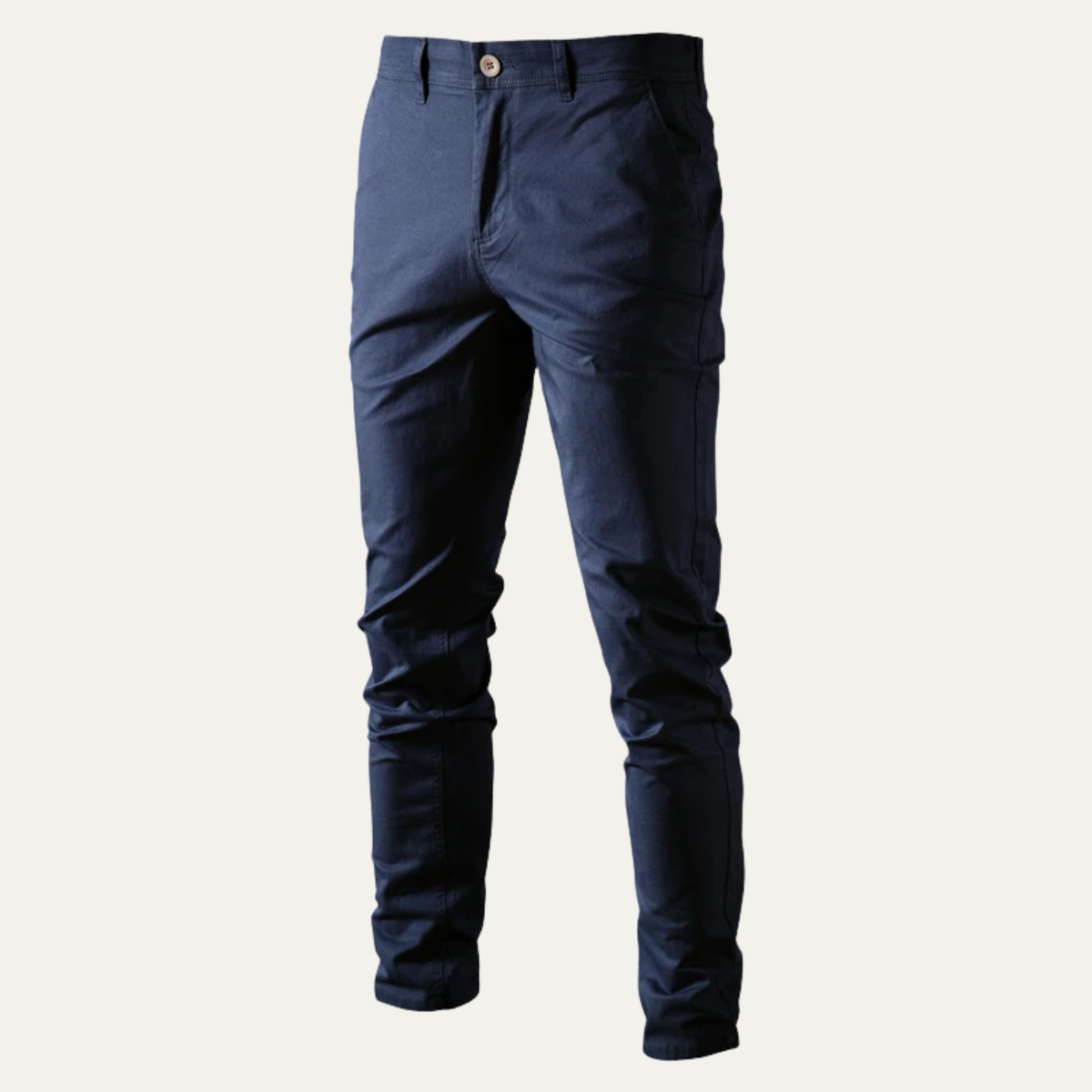 The Shrewsbury Men's Trendy Slim Fit Cotton Business Chino Trousers