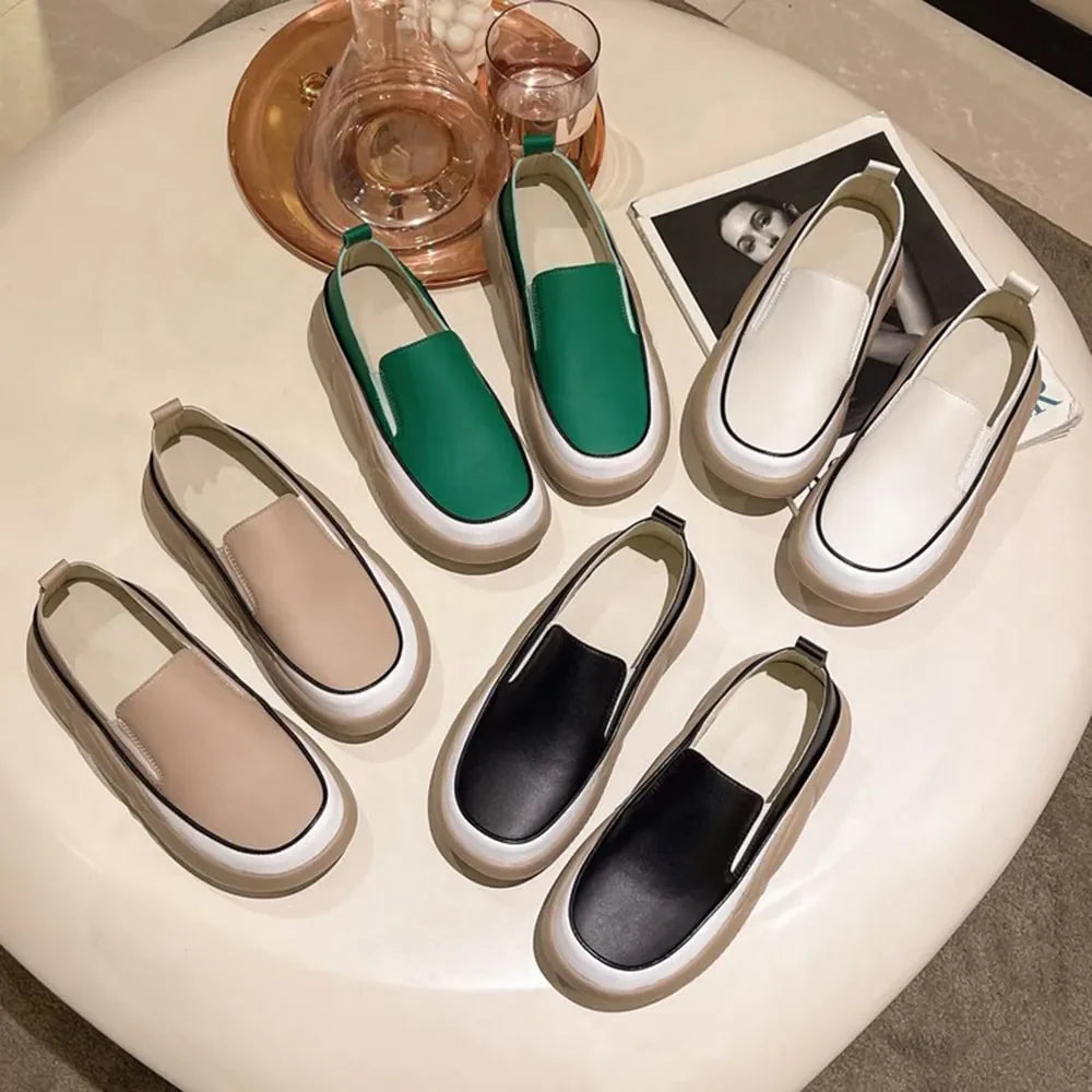 Comfortable Elevated Slip On Shoes - BritishElegance