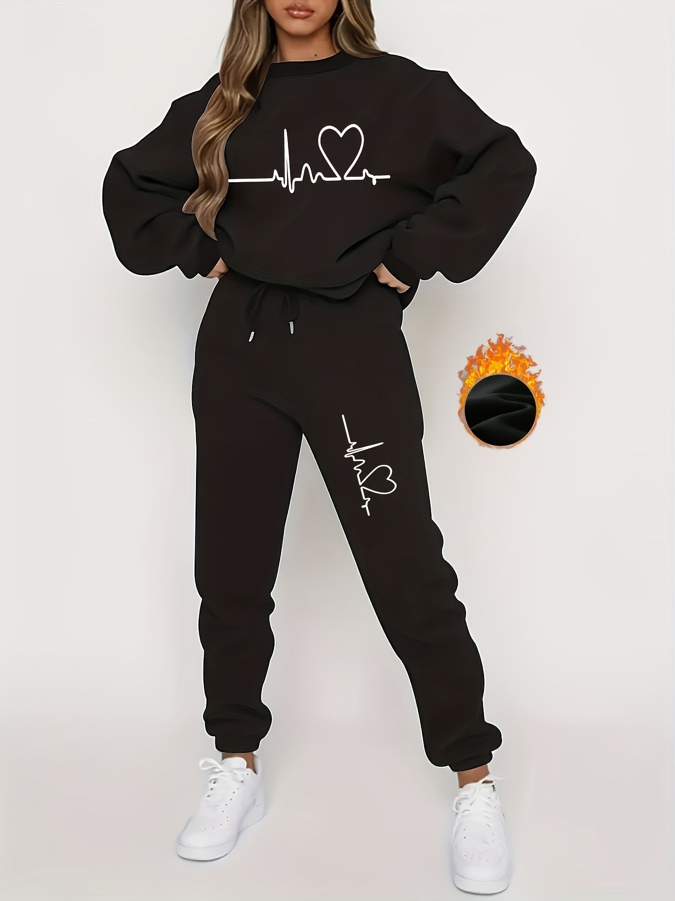 Comfy Women's Cotton Jogger Suit for Everyday Wear - BritishElegance