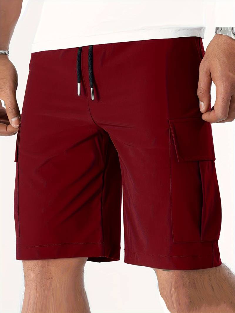 Men's Ethan Cargo Shorts with Multiple Pockets