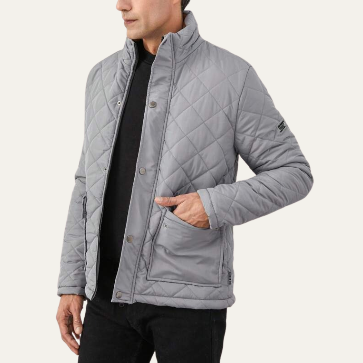 Men’s Diamond Quilted Barn Jacket
