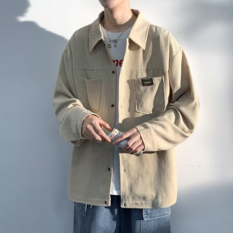 Corduroy Long Sleeve Shirt