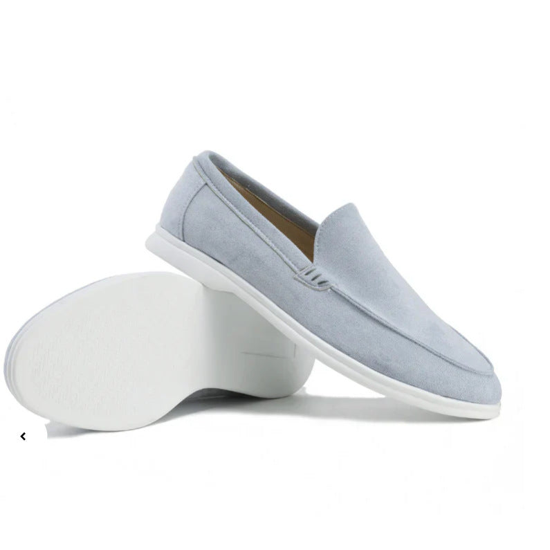 Casual Loafers Flat Heel Black