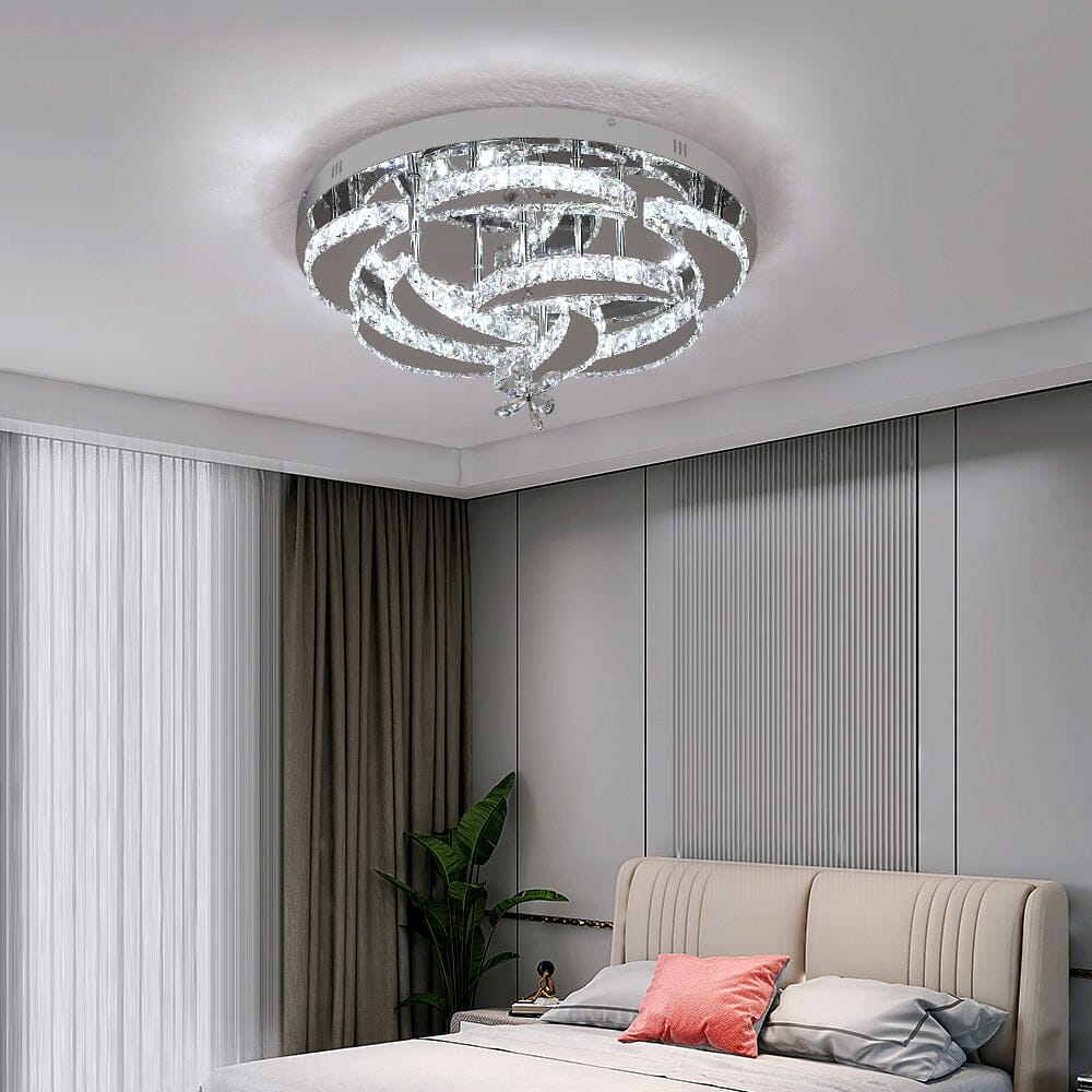 Luxury Crystal Hanging Light Fixture - BritishElegance