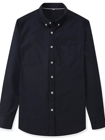Big and Tall Classic Long Sleeve Dress Shirt