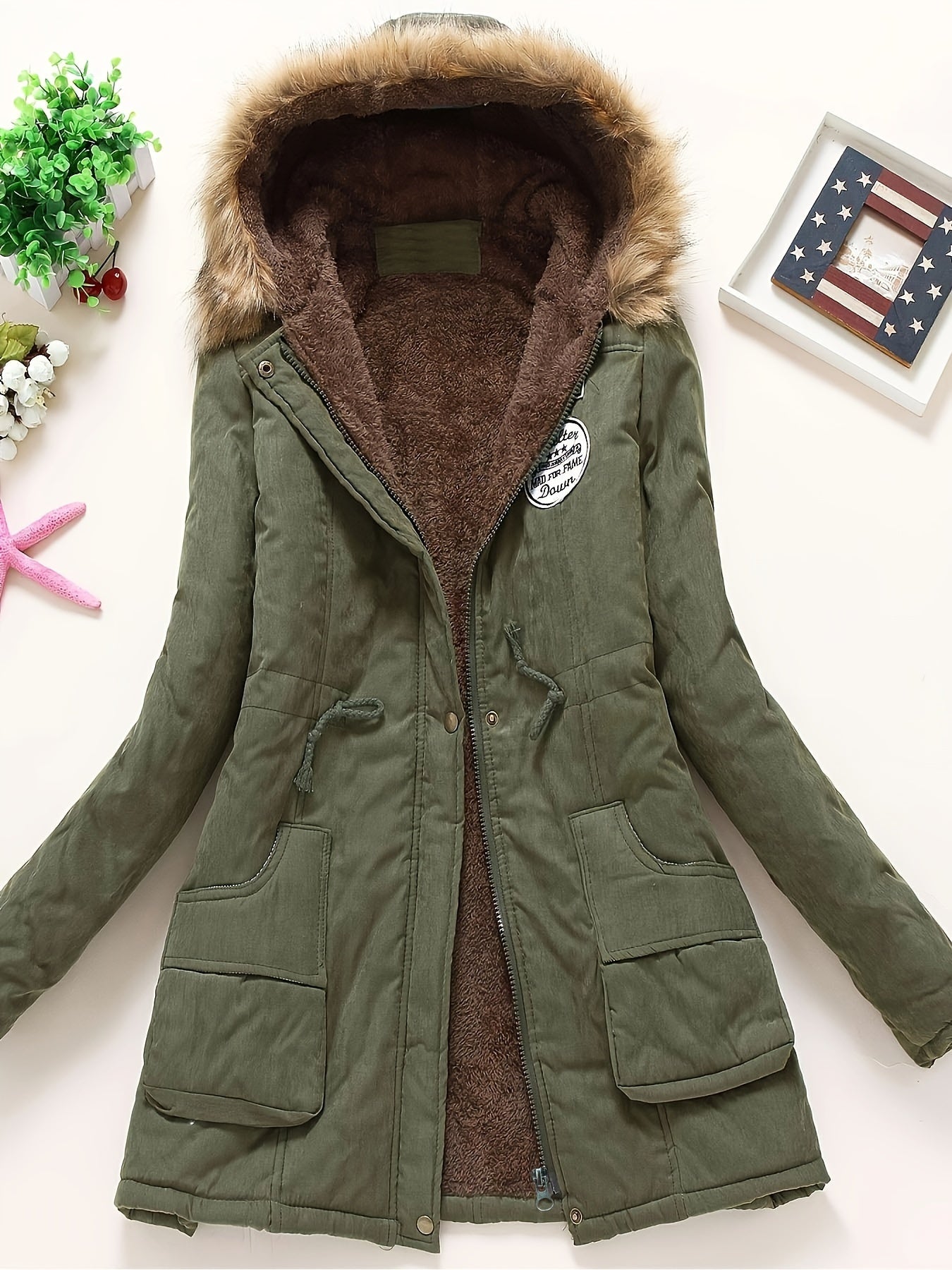 Waterproof Ladies Winter Coat with Hood
