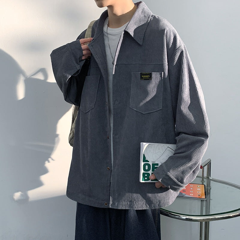 Corduroy Long Sleeve Shirt