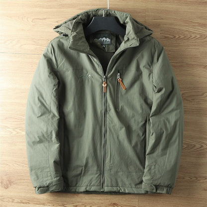 Men’s Waterproof Breathable Outdoor Jacket with Hood