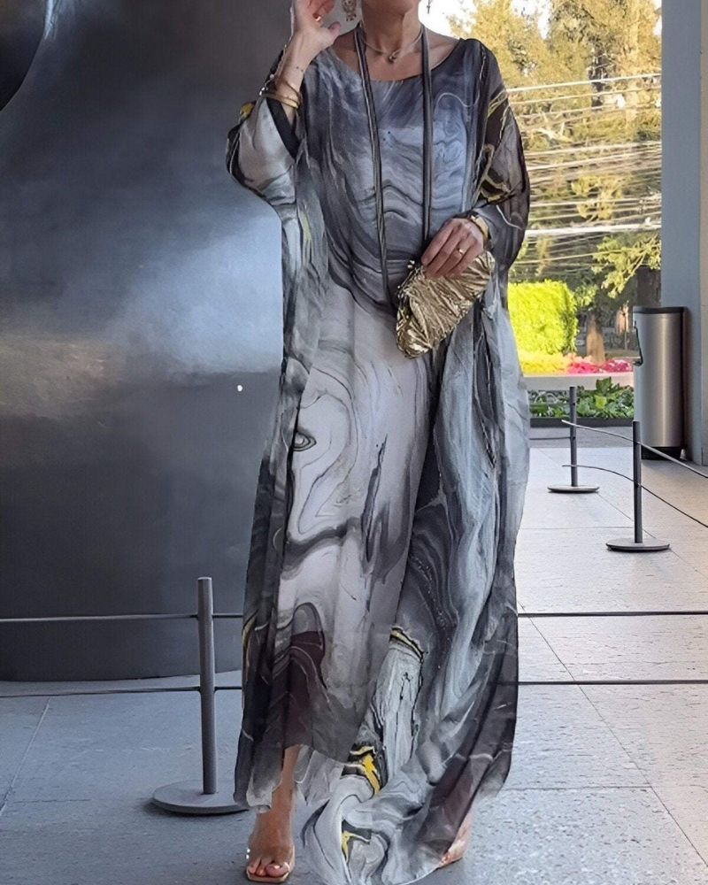 Flattering Belly Concealing Maxi Dress