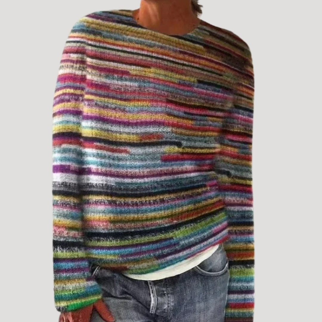 Warm Crew Neck Winter Sweater for Women