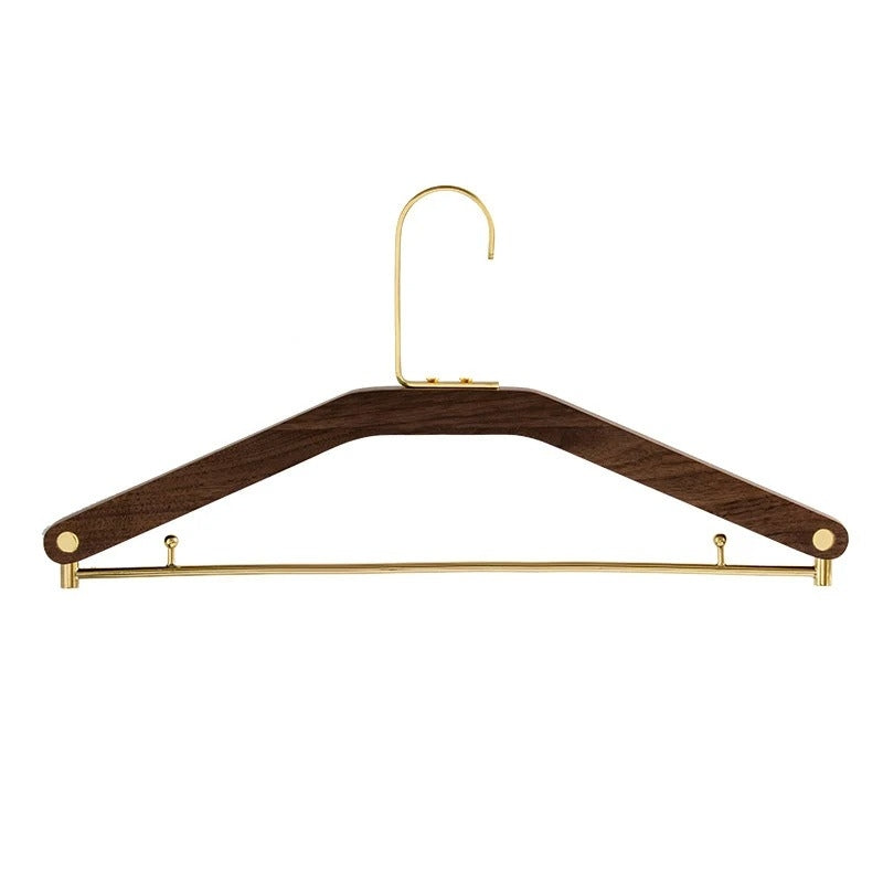 Premium Wooden Hangers for Coats and Pants - BritishElegance