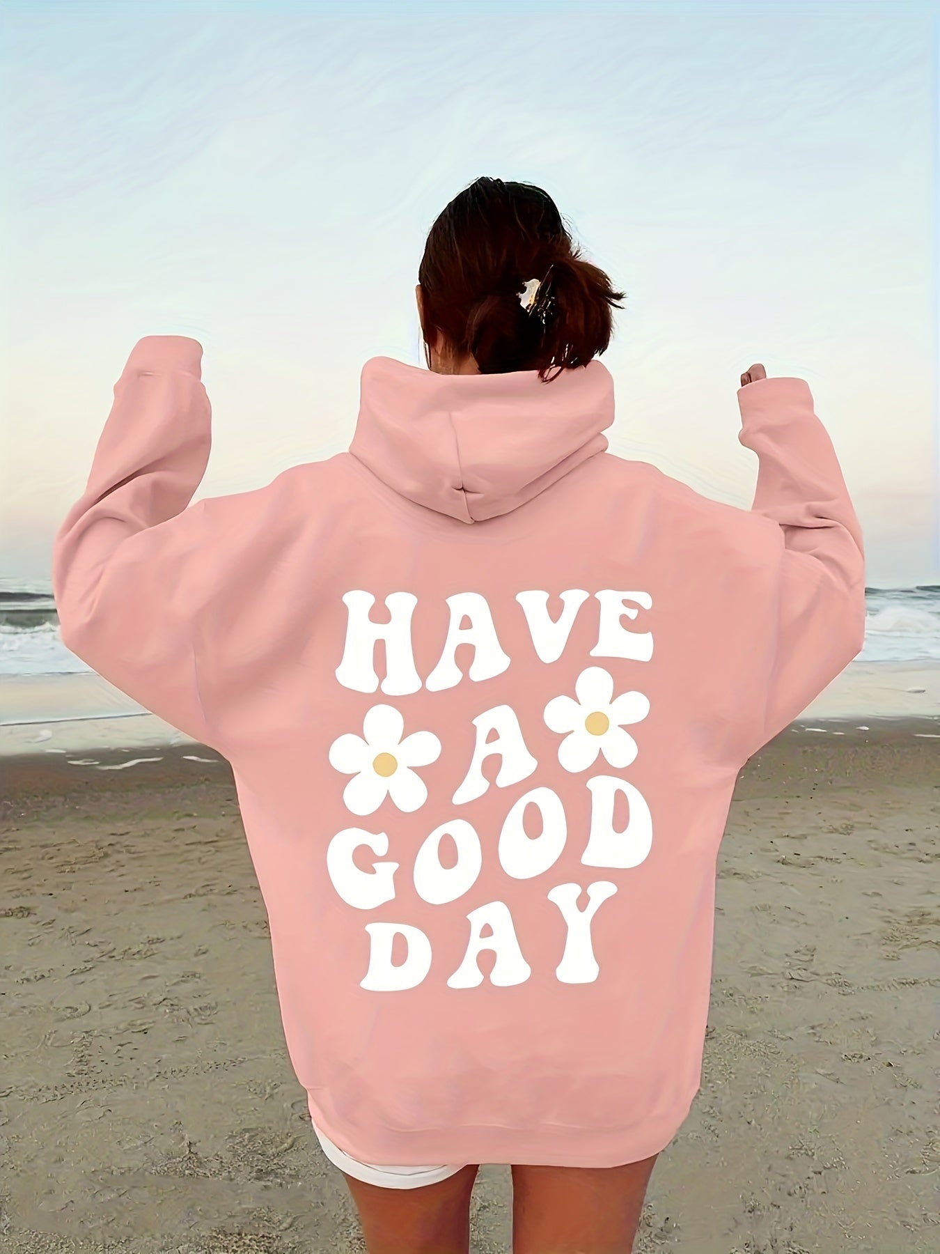 Cozy Women's Winter Hoodie with Fun Graphic Print