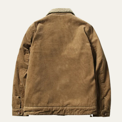 Men’s Sherpa Lined Corduroy Jacket