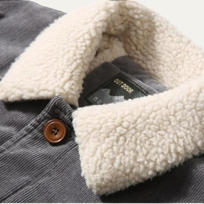 Men’s Sherpa Lined Corduroy Jacket