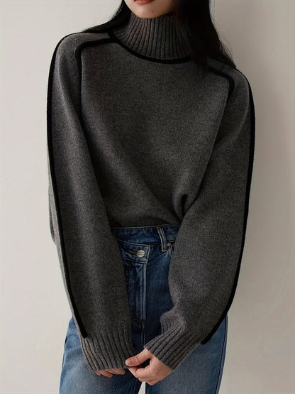 Classic Cozy Long Sleeve Winter Sweater