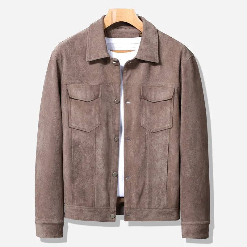 Stylish Leather Jacket for Easygoing Casual Look - BritishElegance