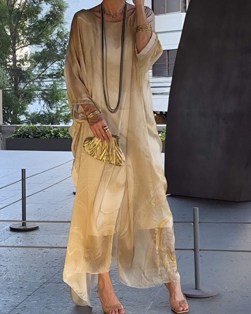 Flattering Belly Concealing Maxi Dress