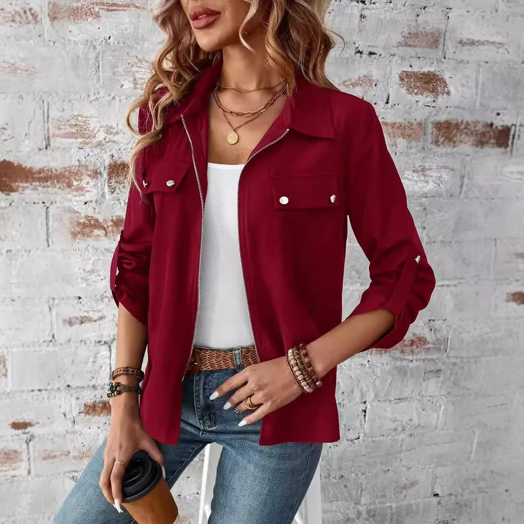 Classic Zip Up Transition Jacket