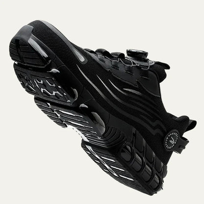 Men’s Futuristic Mesh Sneaker with Rotary Lacing System