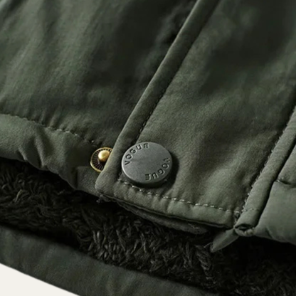 The Birmingham Men’s Fleece Lined Winter Parka Hooded Jacket