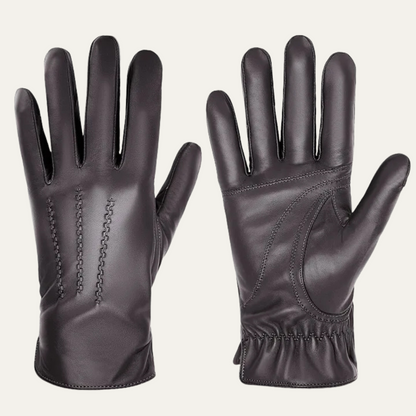 The Ashcroft Men’s Winter Fleece Lined  Leather Gloves