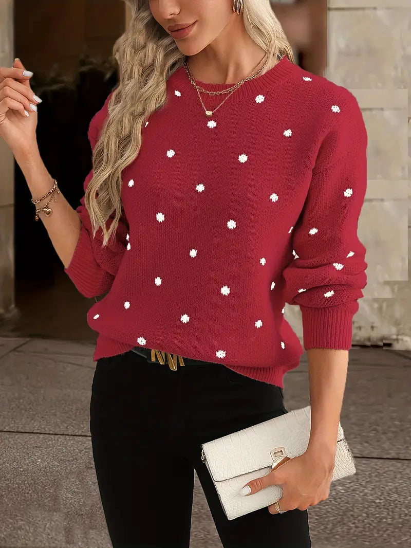 Soft Women's Warm Long Sleeve Winter Sweater