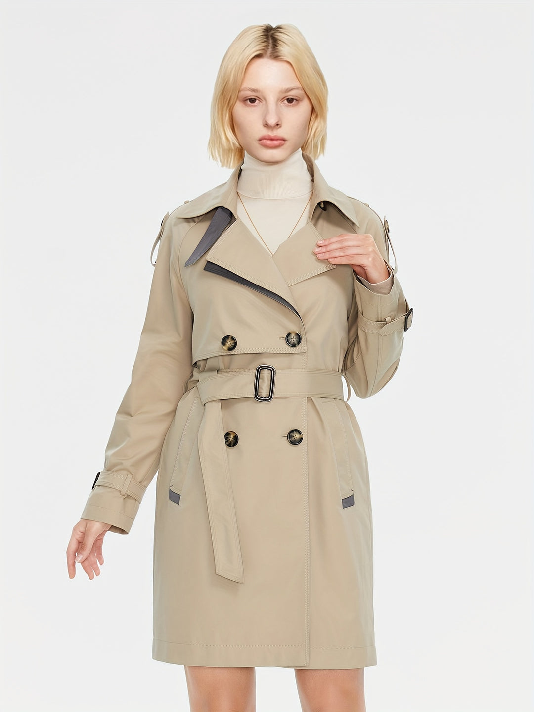 Timeless Elegant Raincoat