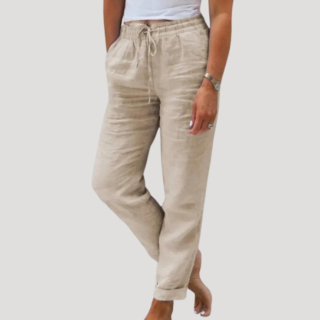 Ladies Comfortable Breathable Summer Pants