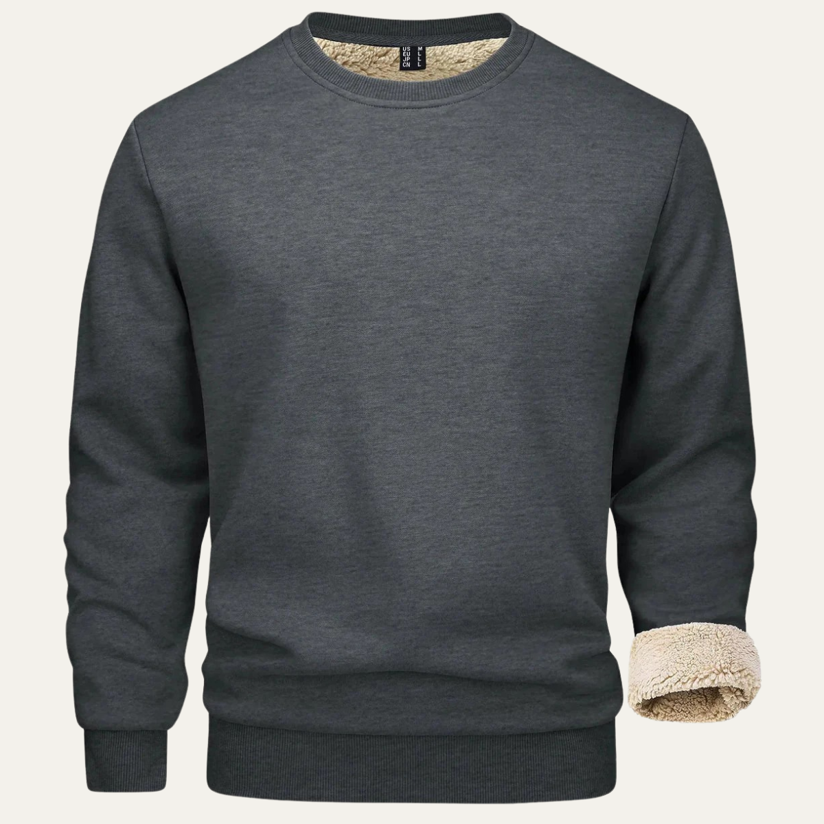 Men’s Fleece Lined Crewneck Sweatshirt
