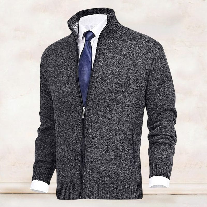 Warm Classic Fit Cardigan Sweater