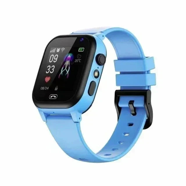 4G Kids GPS Smart Watch with Video Calls, SOS Feature, and Games - 1.96 Screen, 13MP Camera