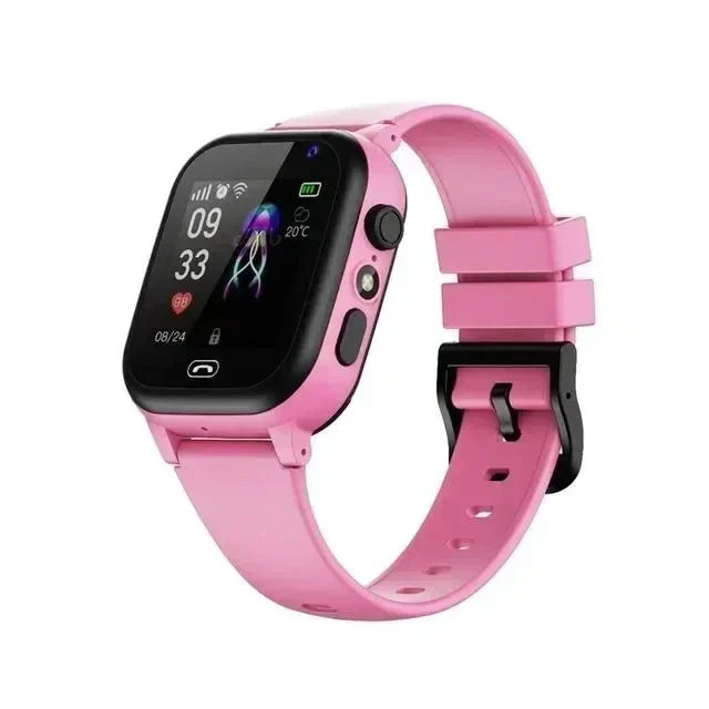 4G Kids GPS Smart Watch with Video Calls, SOS Feature, and Games - 1.96 Screen, 13MP Camera