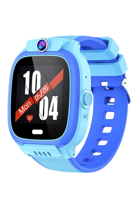 4G Kids Smartwatch with GPS Tracking, Video Calling, Waterproof Design, and Multi-Functionality