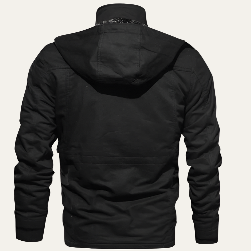 Men’s Fleece Fur Lined Cotton Jacket