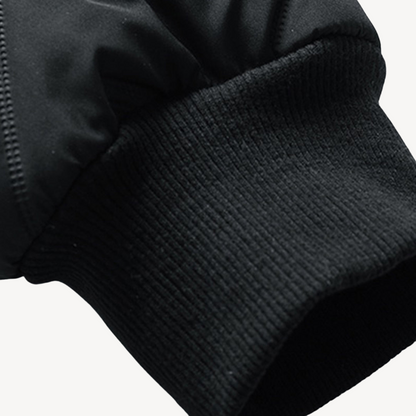 Men's Quilted Puffer Bomber Jacket