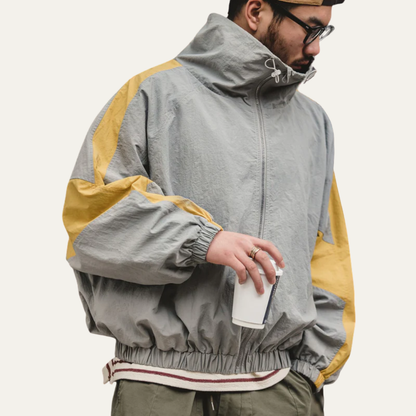 Men’s Retro Oversized Windbreaker