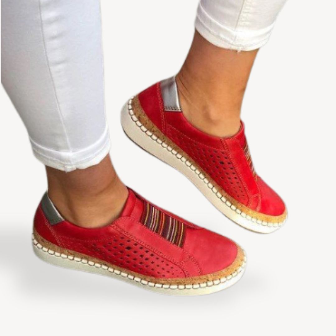 Women's Orthopedic Premium Material Comfort Slip-On Sneakers