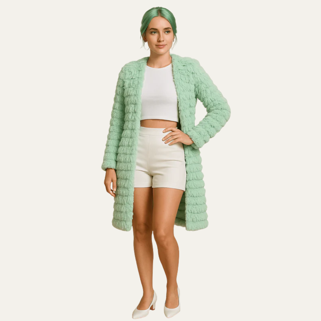 Women’s Textured Cardigan Coat