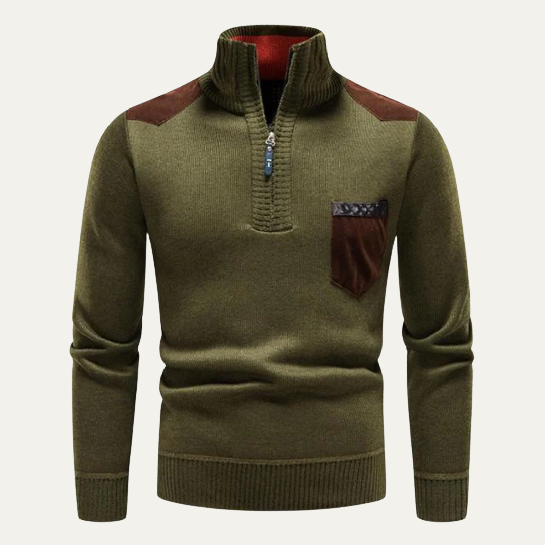Men’s Utility Quarter Zip Sweater