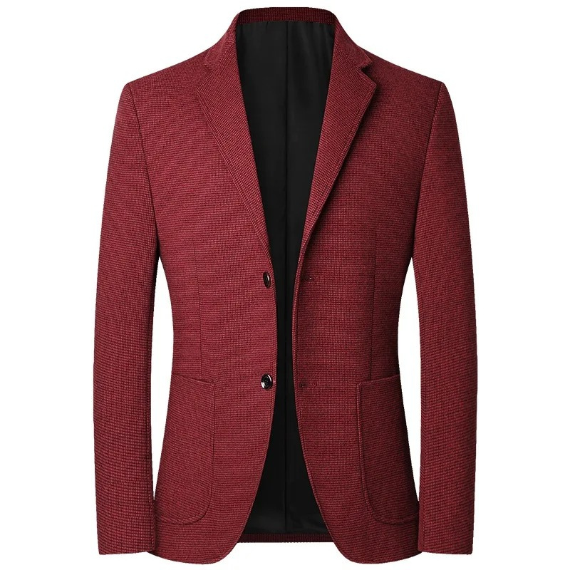 Classic Fit Men's Two Button Blazer