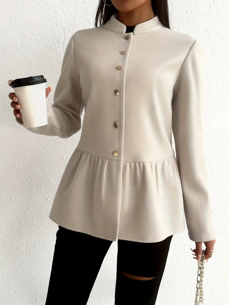Chloe Classic Fall Long Sleeve Top - BritishElegance