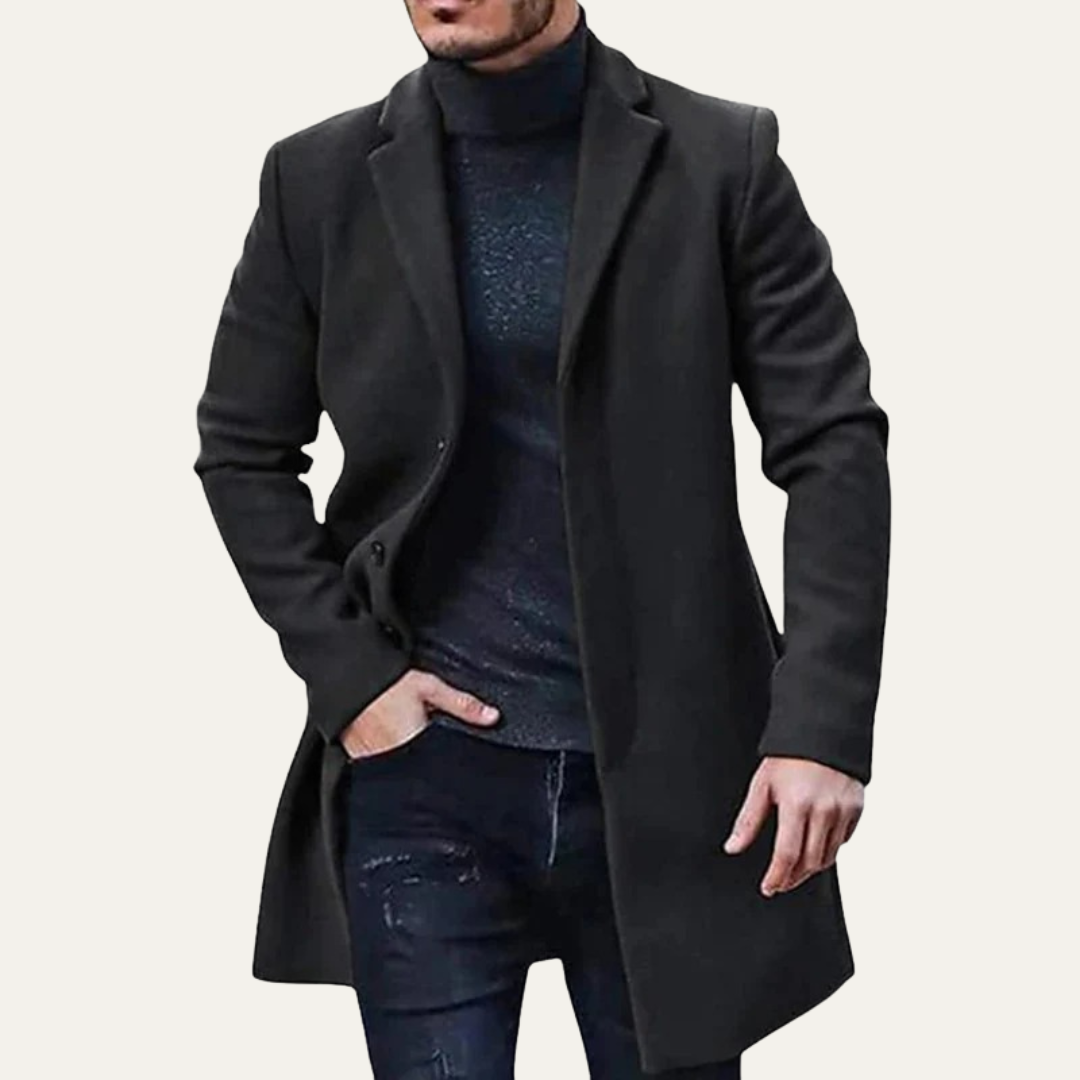 Men’s Winter Classic Three Button Overcoat