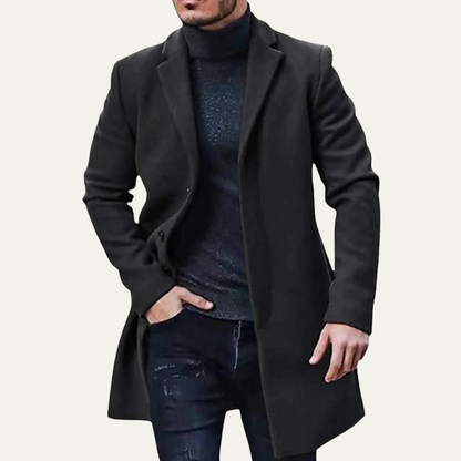 Men’s Winter Classic Three Button Overcoat