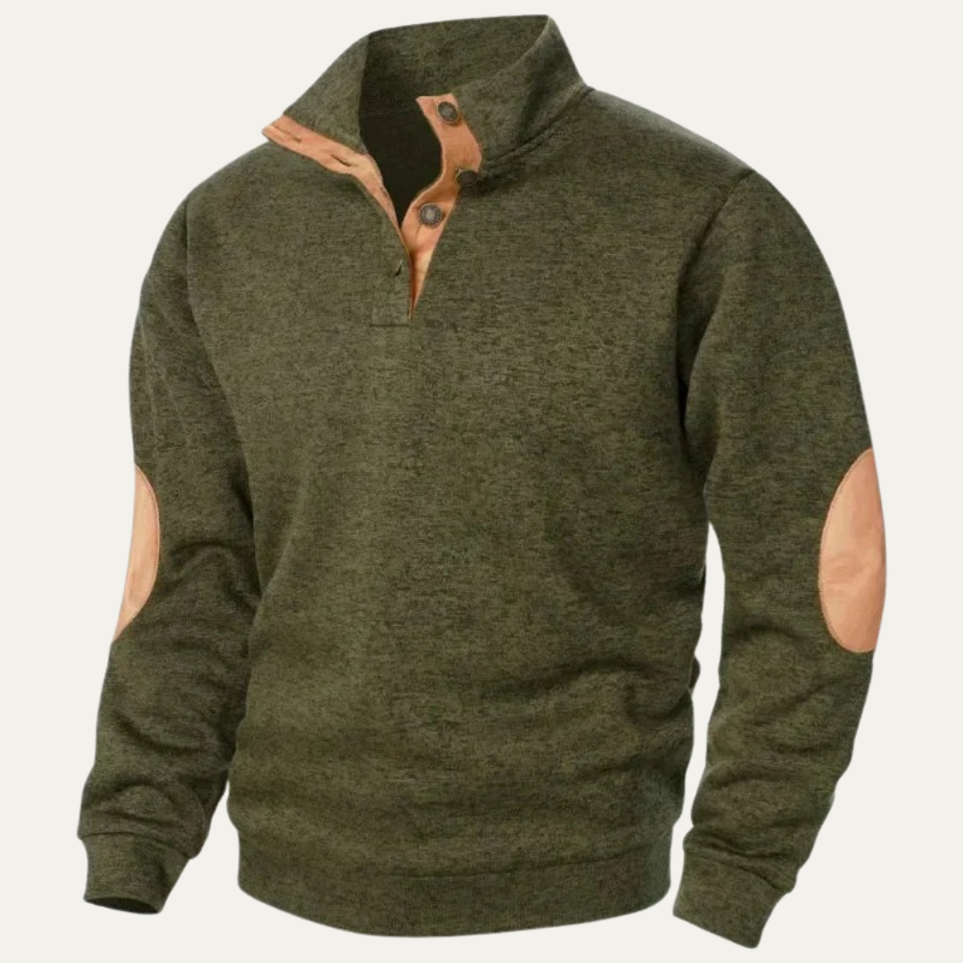 Men’s Casual Mock Neck Sweater