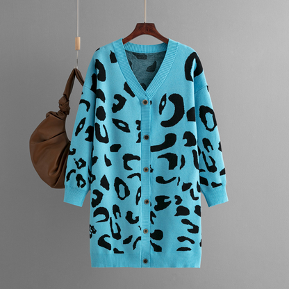 Soft Leopard Cardigan for Women